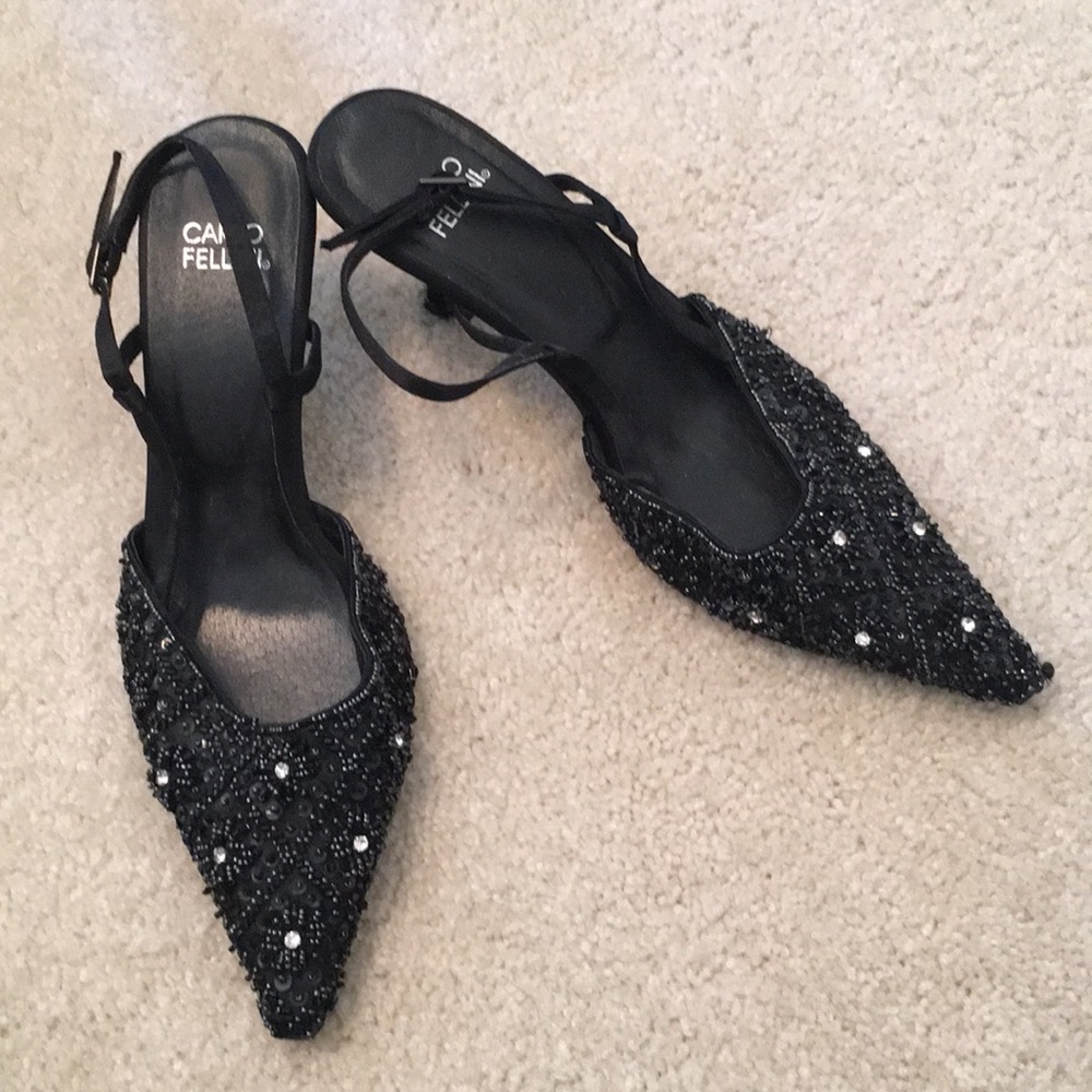 **Carlo Fellini “Sofia” Slingback Heel 8.5M